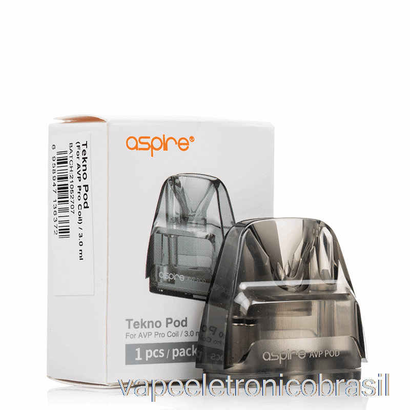 Vape Vaporesso Aspire Tekno Pods De Substituição [avp Pro] Pod De 3,0 Ml - Bobina Não Incl.